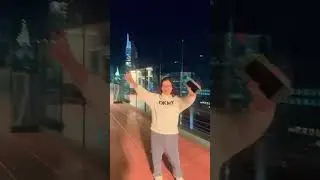 Lina Mei 在 纽约Bar fifty four 54 楼Rooftops 跳舞