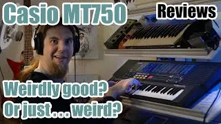 Casio MT750 &mdash; клавиатура с действительно простым (но странным) редактором!
