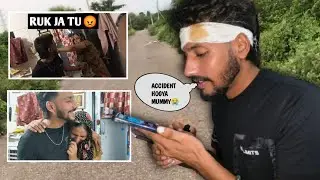 Accident Prank On Mummy🤣| Mummy Started Crying😭|| Avi Chahal's Vlogs