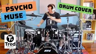 Psycho - Muse - Drum Cover - ATV adrums and Pearl Mimic Pro