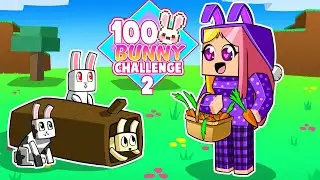 SI LOS CONEJOS HACEN ESTO *NUNCA LO CONSEGUIREMOS* 🐰🥕-100 BUNNY CHALLENGE - 2