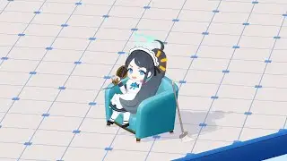 [Blue Archive] ~Aris (Maid ver.)~ Cafe Furniture Interaction