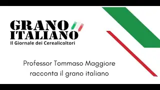 Tommaso Maggiore parla della ricerca varietale
