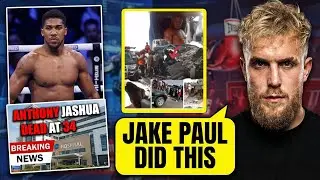 Anthony Joshua Survives HORRIFIC Car Crash &ndash; The Shocking Aftermath!