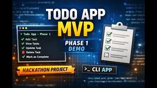 Phase 1 Hackathon Submission | Todo App MVP &ndash; Core Essentials Demo