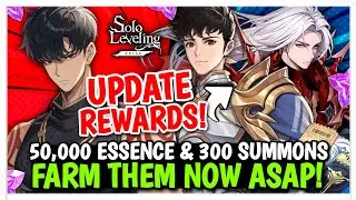YOU CAN GET 50,000 ESSENCE STONES & 300+ SUMMON TICKETS FROM IGRIS UPDATE - Solo Leveling: Arise