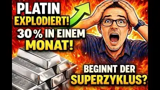 Platin explodiert: +30 % in einem Monat &ndash; Beginn eines neuen Superzyklus?