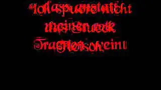 Rote Tr&auml;nen ( Goethes Erben ) mit songtext / with lyrics