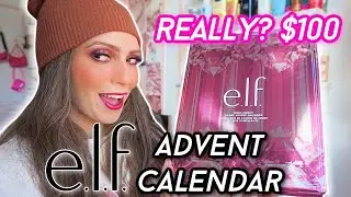 OK I LIED... HERE'S A $100 ELF COSMETICS ADVENT CALENDAR HOLIDAY 2022