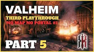 [VoD] Valheim (No Map, No Portal): Episode #5 (Solo / Default Difficulty + Seed)