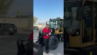 Обзор на фронтальный погрузчик HORN T916🔥
