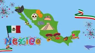 Explorando M&eacute;xico (Video Educativo Animado)