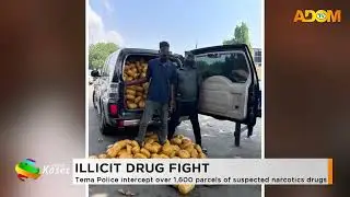 ILLICIT DRUG FIGHT: Tema Police intercept over 1,600 parcels of suspected narcotics drugs