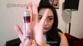 Bounce up pact ver 88 plus La Girl pro conceal orange corrector demo (BAHASA)