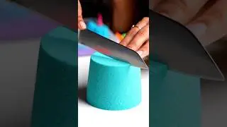ASMR Quick Tingles: Kinetic Sand Slices & Crumbles #ASMR #Satisfying #ASMRsounds #OddlySatisfying
