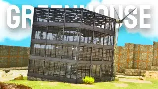 I Built A Big Greenhouse in ARK!