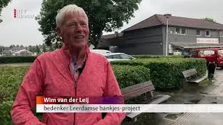 Bankjes vol streektaal laten Leerdammers lachen: ‘Zo besef je hoe divers ons stadje is [RTV Utrecht]