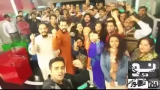 NEO Family protest against Chairman of 