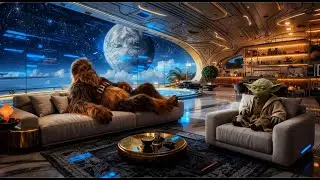 Starship Night Journey 🌌 Relaxing Electronic Space Music for Deep Sleep