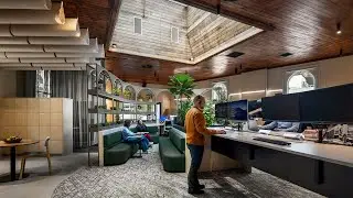 Meridian Energy's workspace reimagined for a sustainable future.