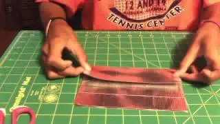 duct tape checkbook holder