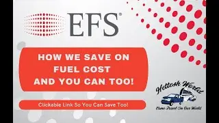 EFS Open Road Diesel Savings Card for Full-time Rvers