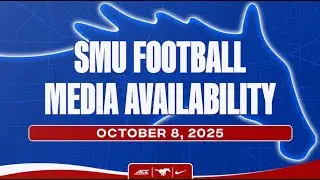 SMU Football: Post Practice Media Availability 10-8-25