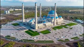 Самая большая мечеть в центральной Азии 