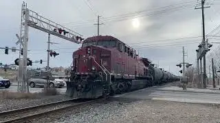 Railfanning Spokane Valley, WA 2/28/23