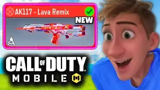 USING the MYTHIC AK117 LAVA LIVE 🤯 (COD MOBILE)