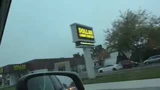 Dollar loan center with some Stewart Copeland music