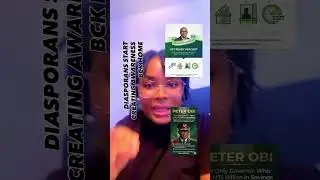 Peter Obi is now. Diasporans start creating awareness back home.
