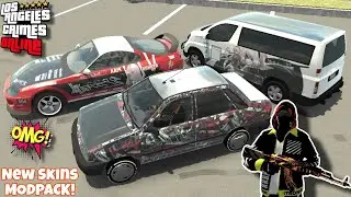LAC - New Weapons, New Character & New Cars Skin ModPack - Los Angeles Crimes Online New Skins Mod 🔥