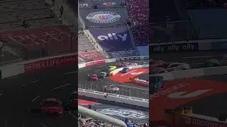Daniel Suarez gets the transfer spot in the Clash at the Coliseum! #nascar #theclash #danielsuarez
