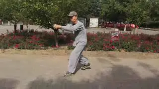 Xing Yi Quan master Wang Hongchang,   Horse style, hidden power performance