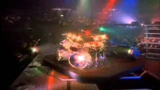 Lars Ulrich and James Hetfield battling on the drums + Lars drum solo (Live, San Diego 1992) [HD]