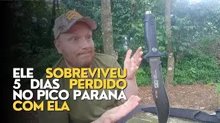 A faca utilizada pelo jovem perdido no pico paran&aacute; e uma reflex&atilde;o sobre equipamentos baratos.