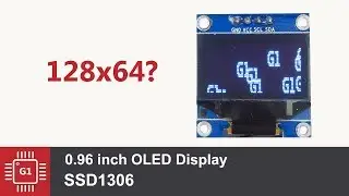 0.96' 128x64 I2C OLED Display или 128х32