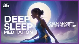 🌙 Deep Sleep Meditation | Calm Anxiety, Quiet the Mind, Stress Relief (No Midway Ads, 25 Mins)