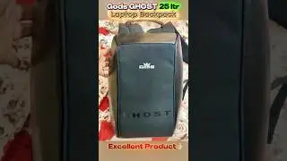 Gods GHOST 25 ltr Anti Theft 15.6 inch Laptop Tech Backpack ✅ Excellent Product👌🏻#backpack #bag