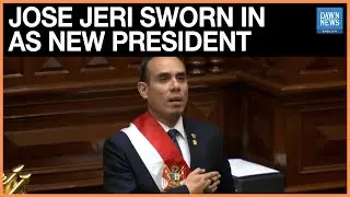 Peru Congress President Jose Jeri sworn in as new president | Dawn News English