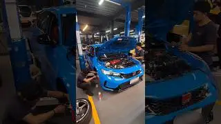 Honda Civic TypeR FL5 installs Project Mu (Steel Braided) brake lines w/ Ravenol DOT 5.1 brake fluid