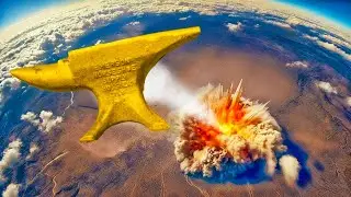 What if a Metal Object hits Earth 🌍 | Anvil Impact in Real Life | Impossible misson | MeghaniWorld |