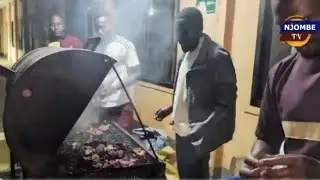 CHEKI VIJANA WALIVYOFURAHIA USIKU WA NYAMA CHOMA NA MBUNGE MWANYIKA