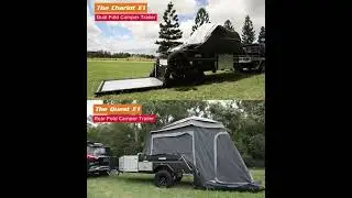 Deciding between an electric Dual Fold or Rear Fold camper trailer?