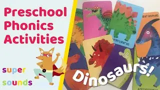Preschool dinosaur theme | Pre phonics fun