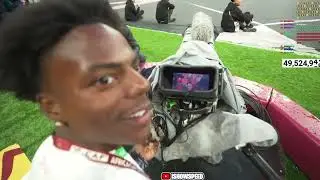Speed finds his fans with the biggest field camera #ishowspeed