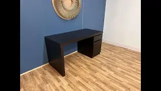 IKEA MALM Desk Assembly | DIY Assemble IKEA MALM Desk
