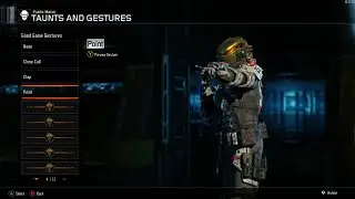 Call of Duty Black Ops 3 taunt and gestures