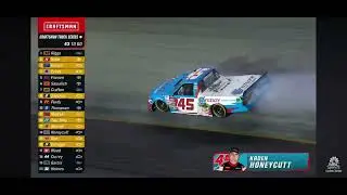 Daniel Dye Kaden Honeycutt Crash-2024 NASCAR Truck Series at Bristol